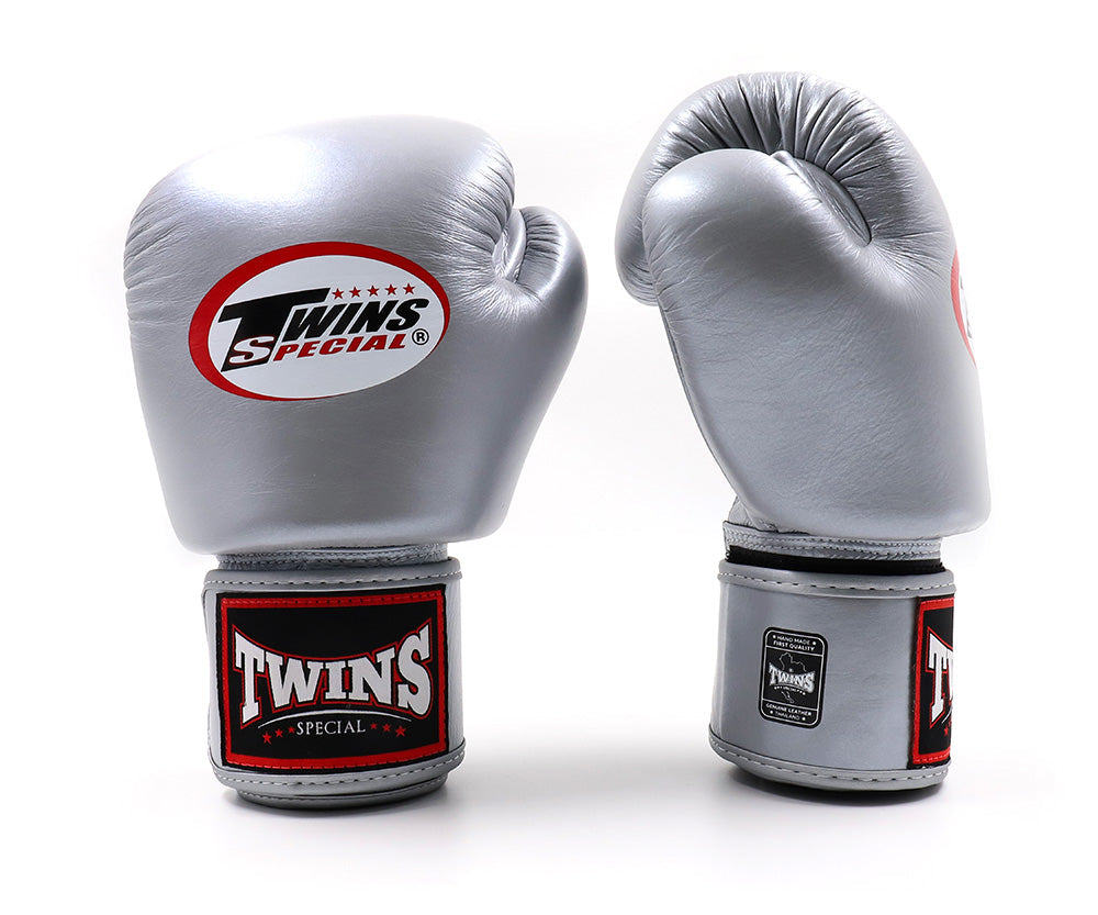 Twins Special Boxing Gloves BGVL3 Silver