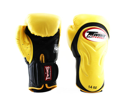 Twins Special Boxing Gloves BGVL6 Black Gold