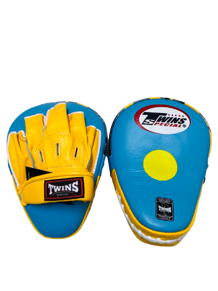 Twins Special Focus Mitts PML 10 Light Blue Yellow