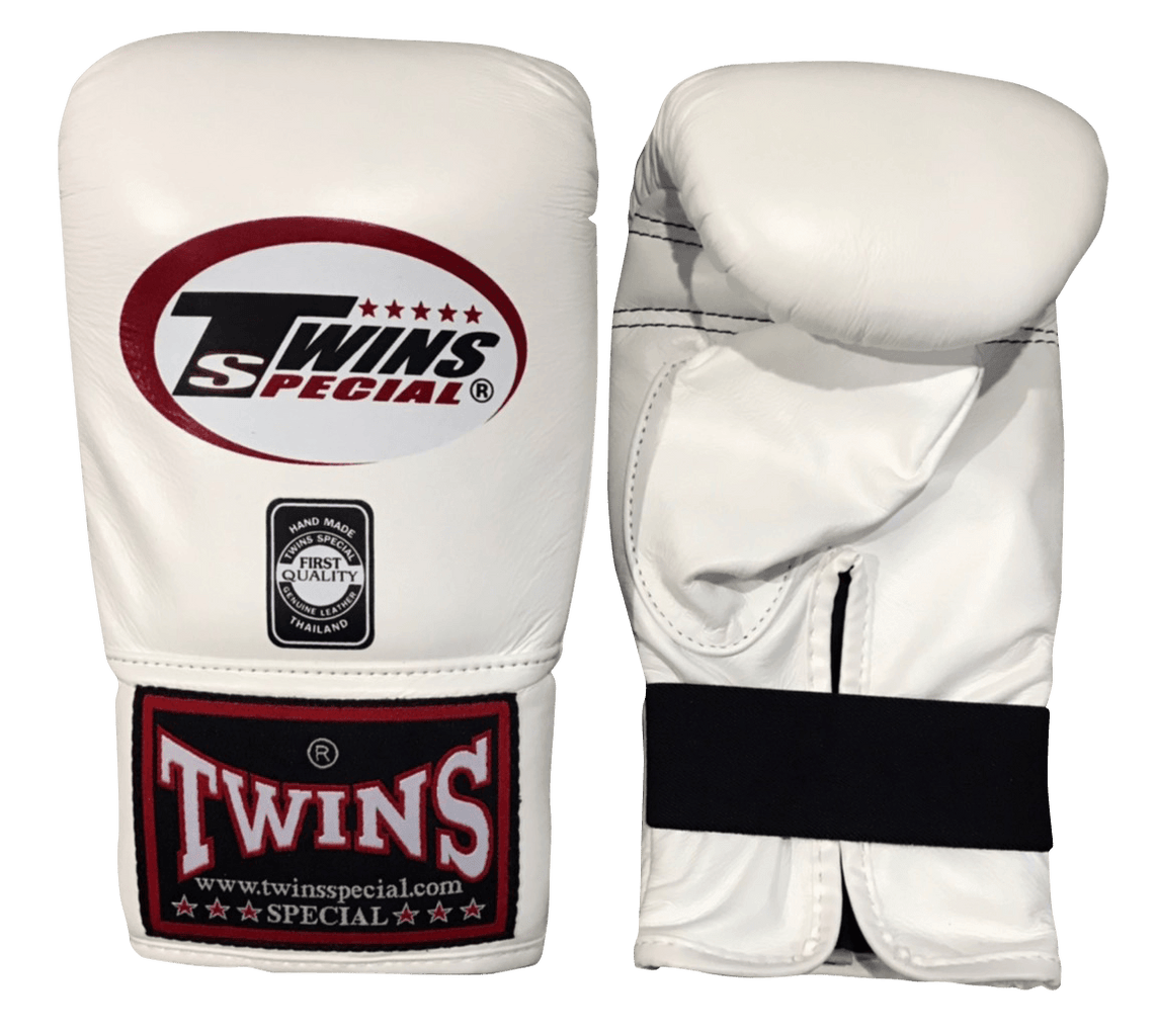 Twins Special Boxing Bag Gloves TBGL1F White - SUPER EXPORT SHOP