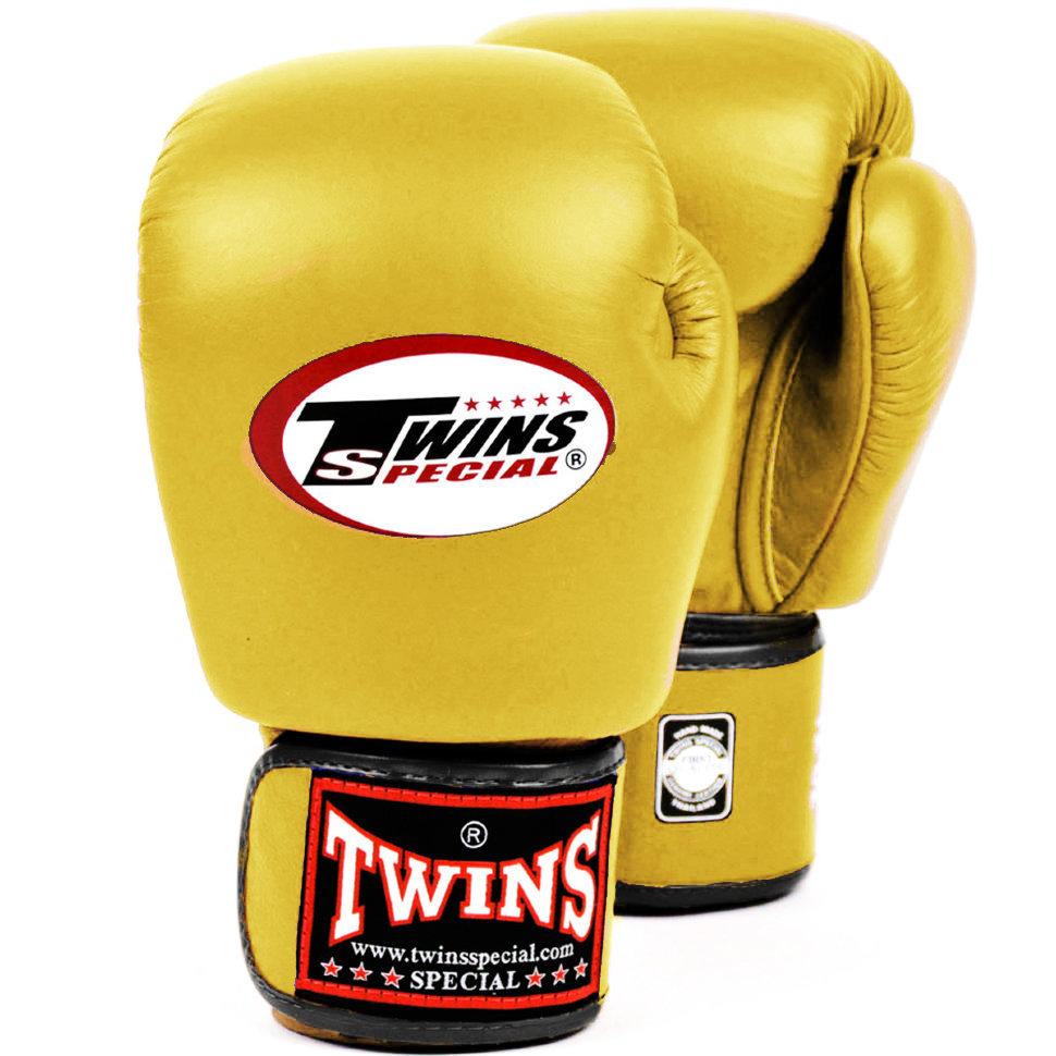 Twins Special BGVL3 GOLD BOXING GLOVES