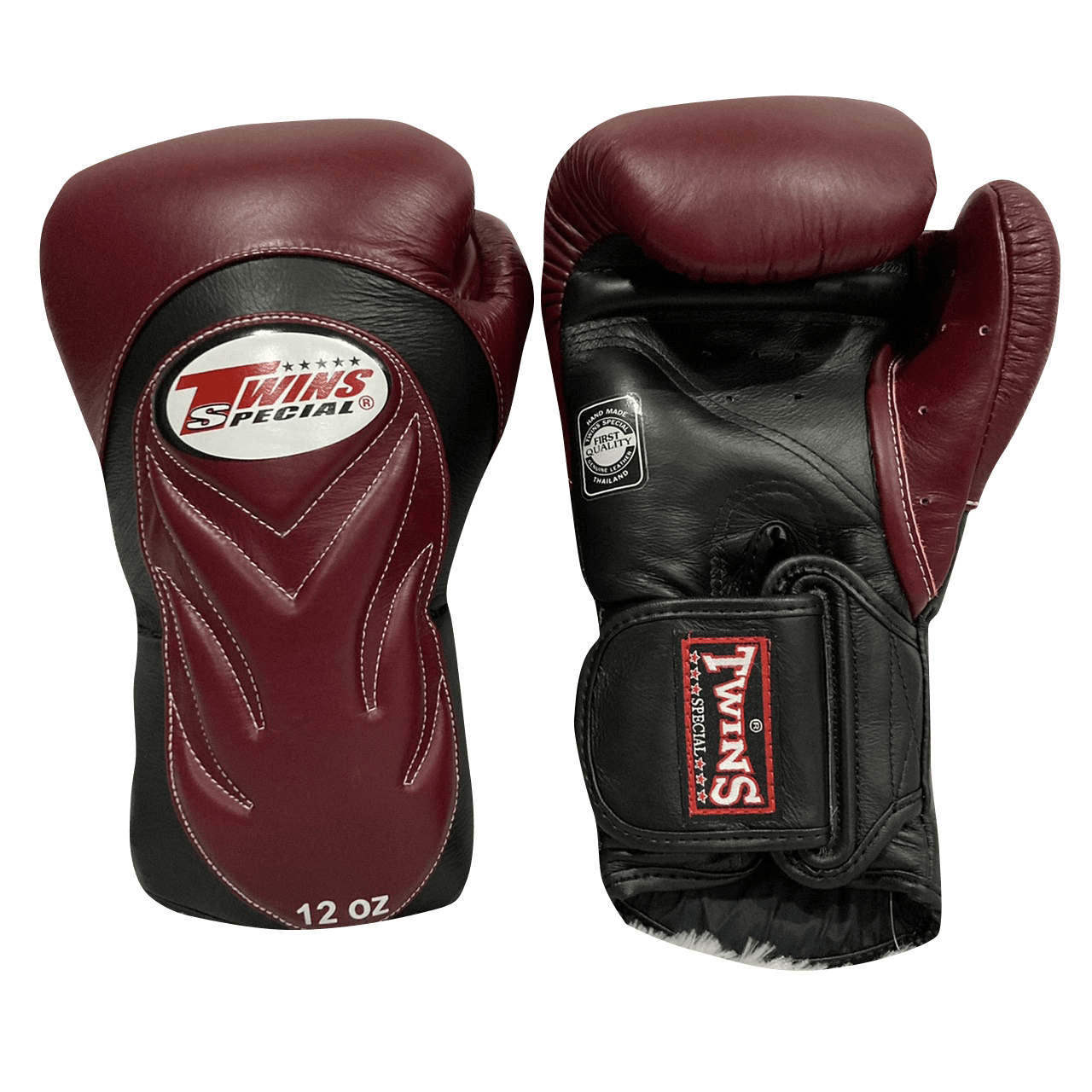 Twins Special BGVL6 Black Maroon Boxing Gloves