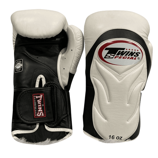 Twins Special Boxing Gloves BGVL6 Black White