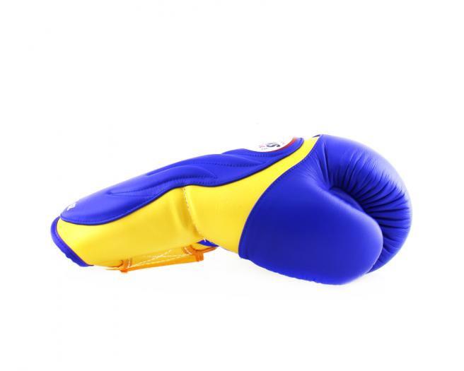 Twins Special Boxing Gloves BGVL6 Gold /blue - SUPER EXPORT SHOP