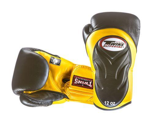 Twins Special BGVL6 YELLOW/BLACK BOXING GLOVES
