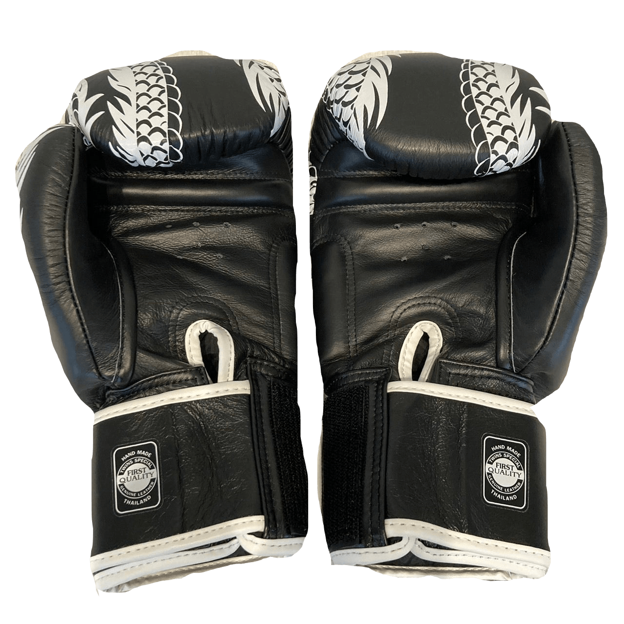 Twins Special BOXING GLOVES FBGVL3-49 BLACK/WHITE - SUPER EXPORT SHOP