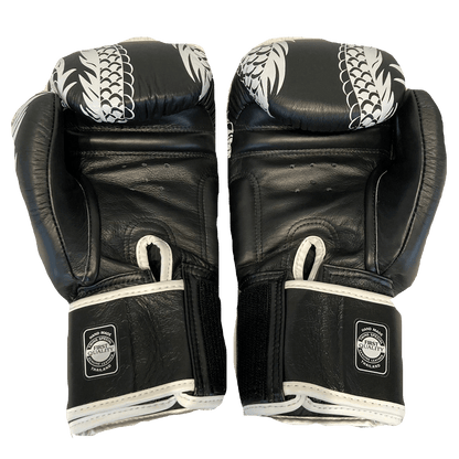 Twins Special BOXING GLOVES FBGVL3-49 BLACK/WHITE - SUPER EXPORT SHOP