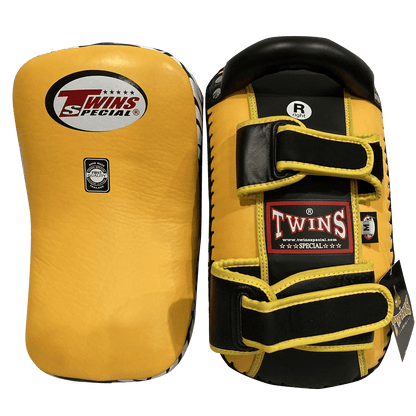 Twins Special Kicking Pads KPL10 Yellow Black - SUPER EXPORT SHOP