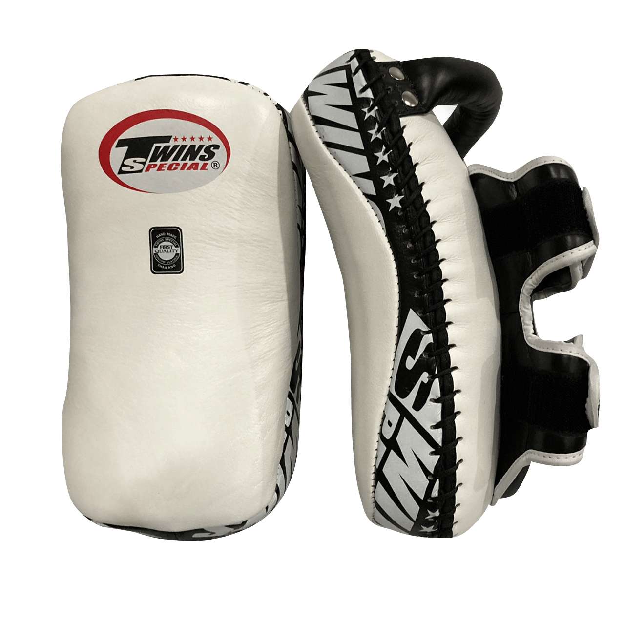 Twins Special Kicking Pads KPL12 White Black Twins Special