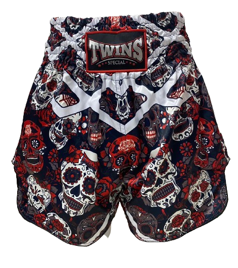 Twins Special Muay Thai Shorts Twins TBS-Caraveras Red