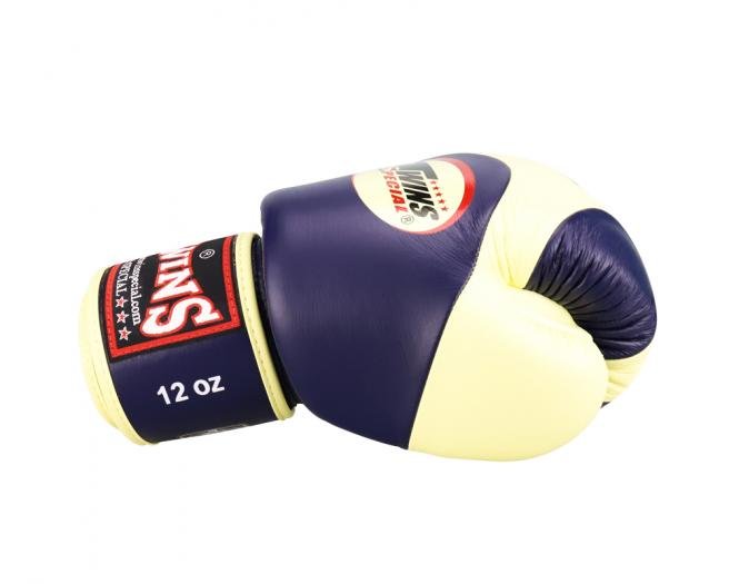 Twins Special Boxing Gloves BGVL13 Navy Blue Vanilla - SUPER EXPORT SHOP