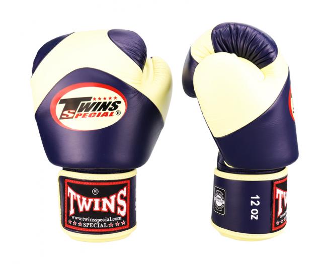 Twins Special BGVL13 Navy Blue Vanilla Boxing Gloves