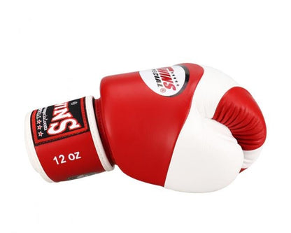 Twins Special Boxing Gloves BGVL13 Red White - SUPER EXPORT SHOP