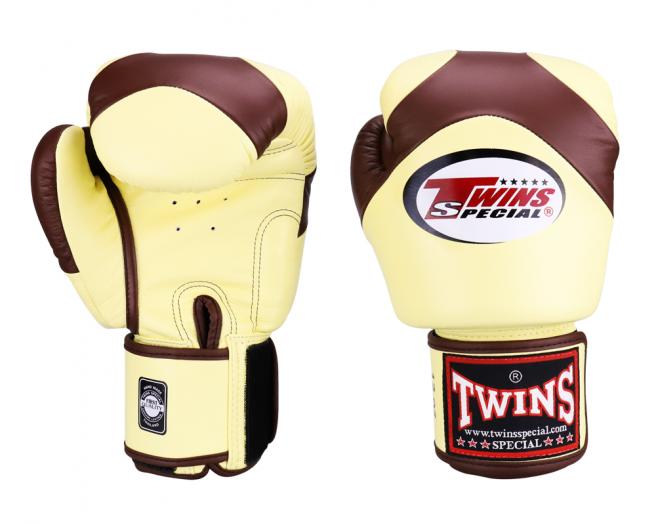 Twins Special Boxing Gloves BGVL13 Vanilla Dark Brown - SUPER EXPORT SHOP