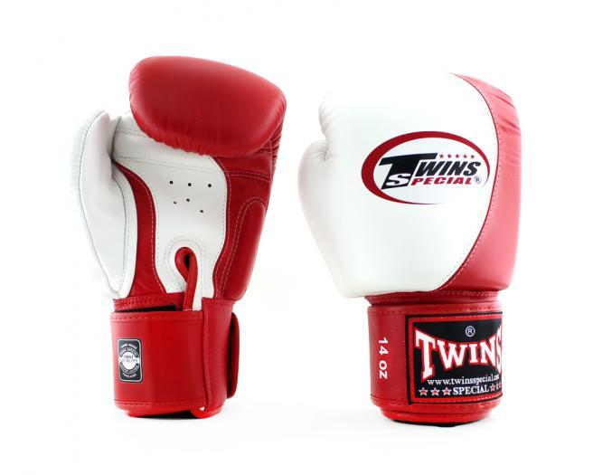 Twins Special BOXING GLOVES BGVL8 WHITE/RED
