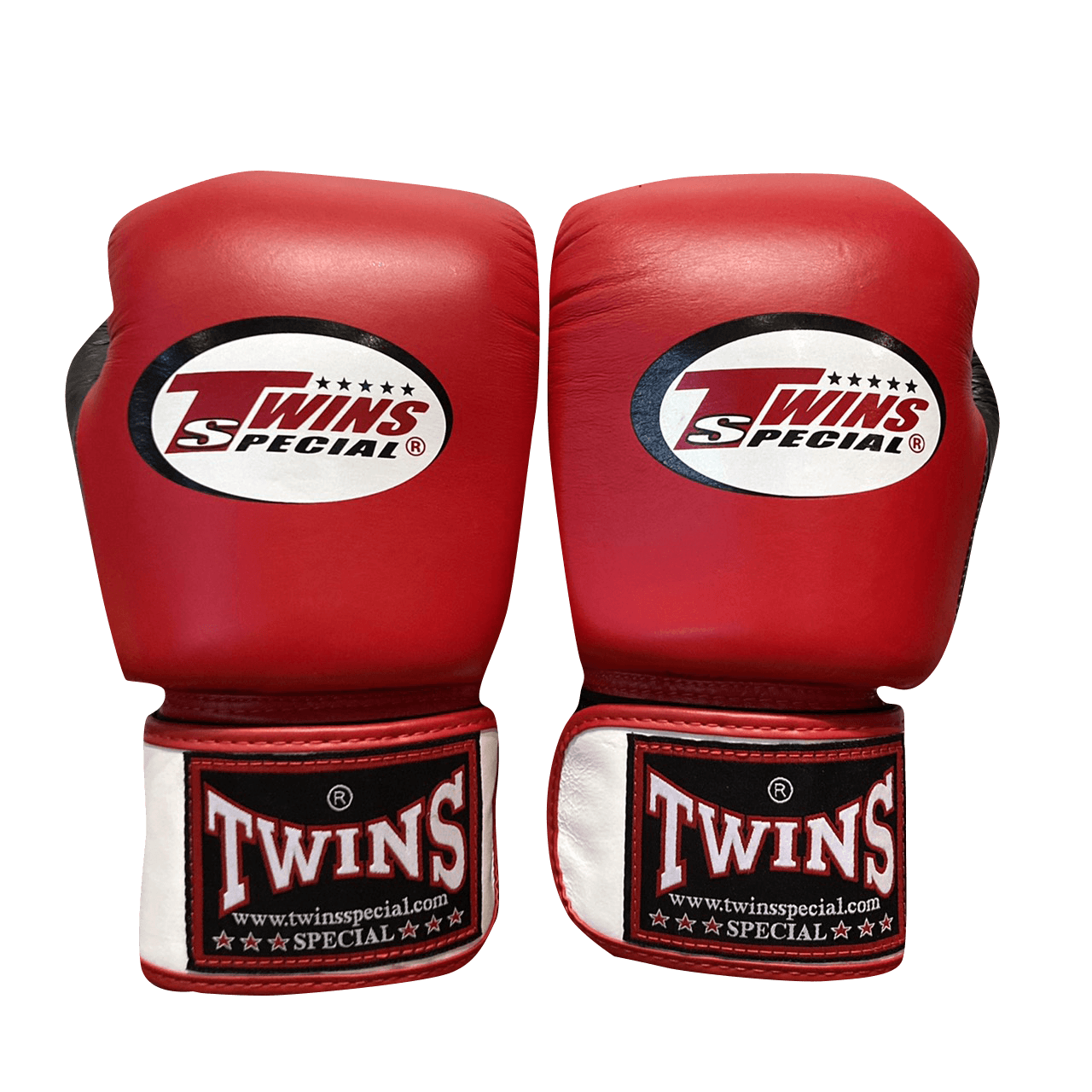 Twins Special Boxing Gloves BGVLA-3T Wh/Rd/Bk/Bk Red Front Twins Special