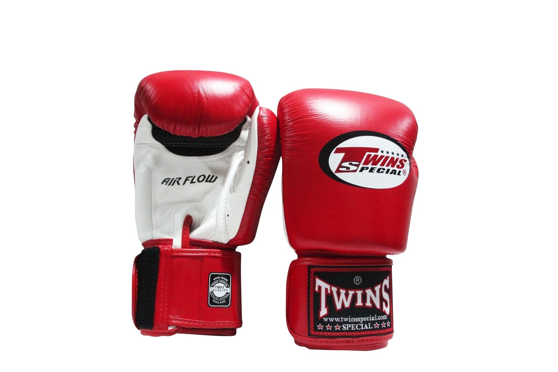 Twins Special BOXING GLOVES BGVLA2 AIR FLOW WH/RD/BK RED FRONT