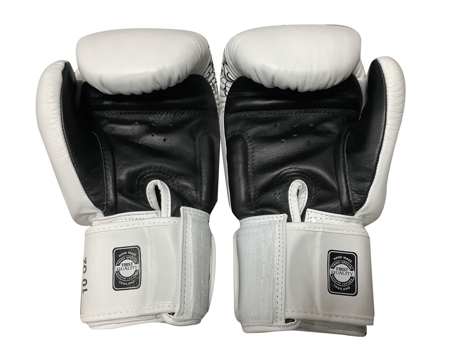 Twins Special Boxing Gloves FBGVL3-6 Black White - SUPER EXPORT SHOP