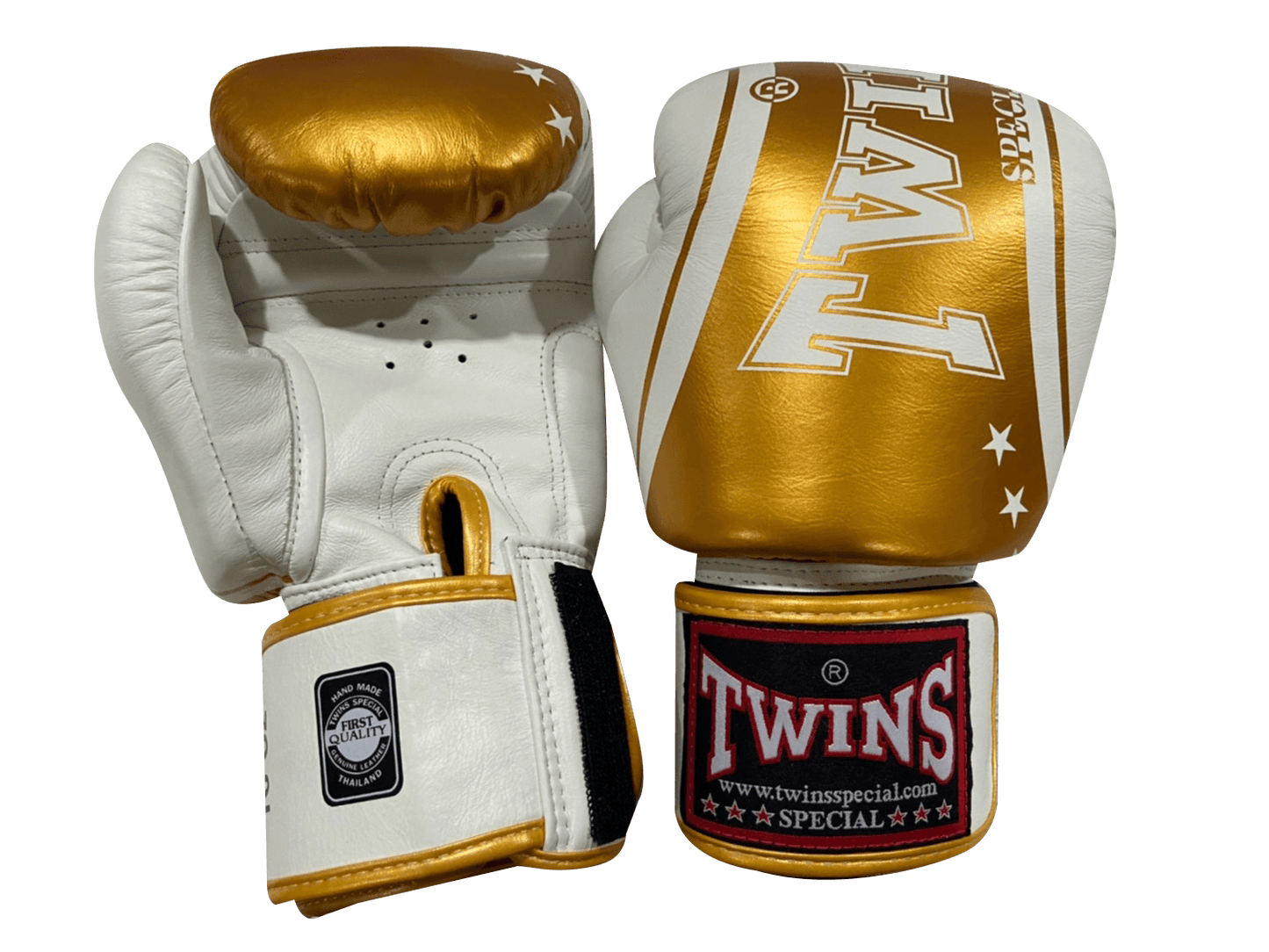 Twins Special BOXING GLOVES FBGVL3-TW4 White Gold - SUPER EXPORT SHOP